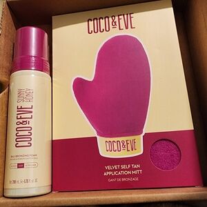 Sunny Honey Bronzing Foam with Pink Mitt